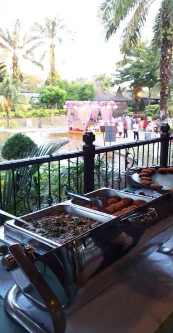 Outdoor event catering by Namaste India