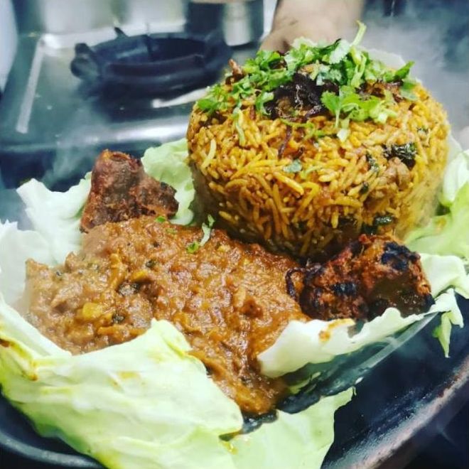 Biryani sizzler